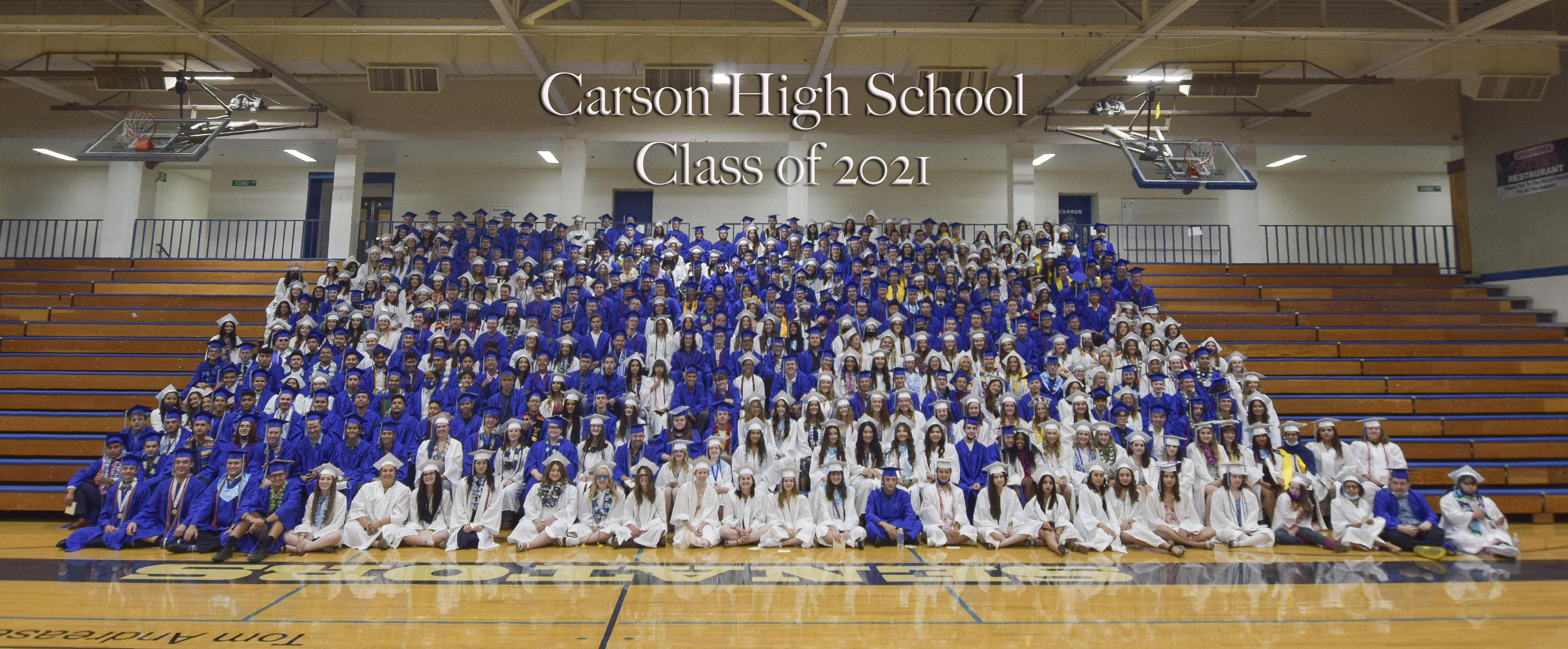 Carson High School Graduation Class Photo